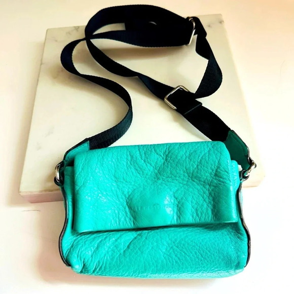 Aimee Kestenberg Mini Pebbled Leather Crossbody - Picture 1 of 9